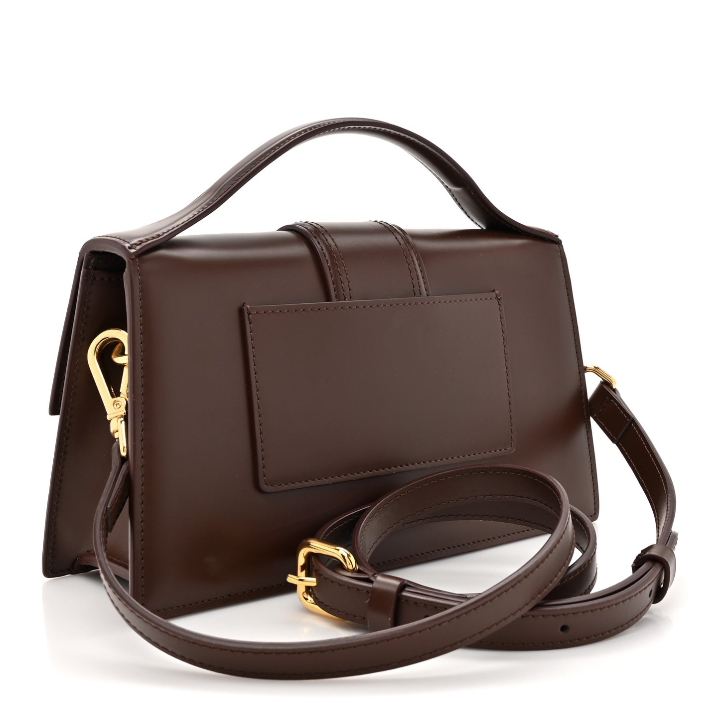 Smooth Calfskin Le Grand Bambino Dark Brown