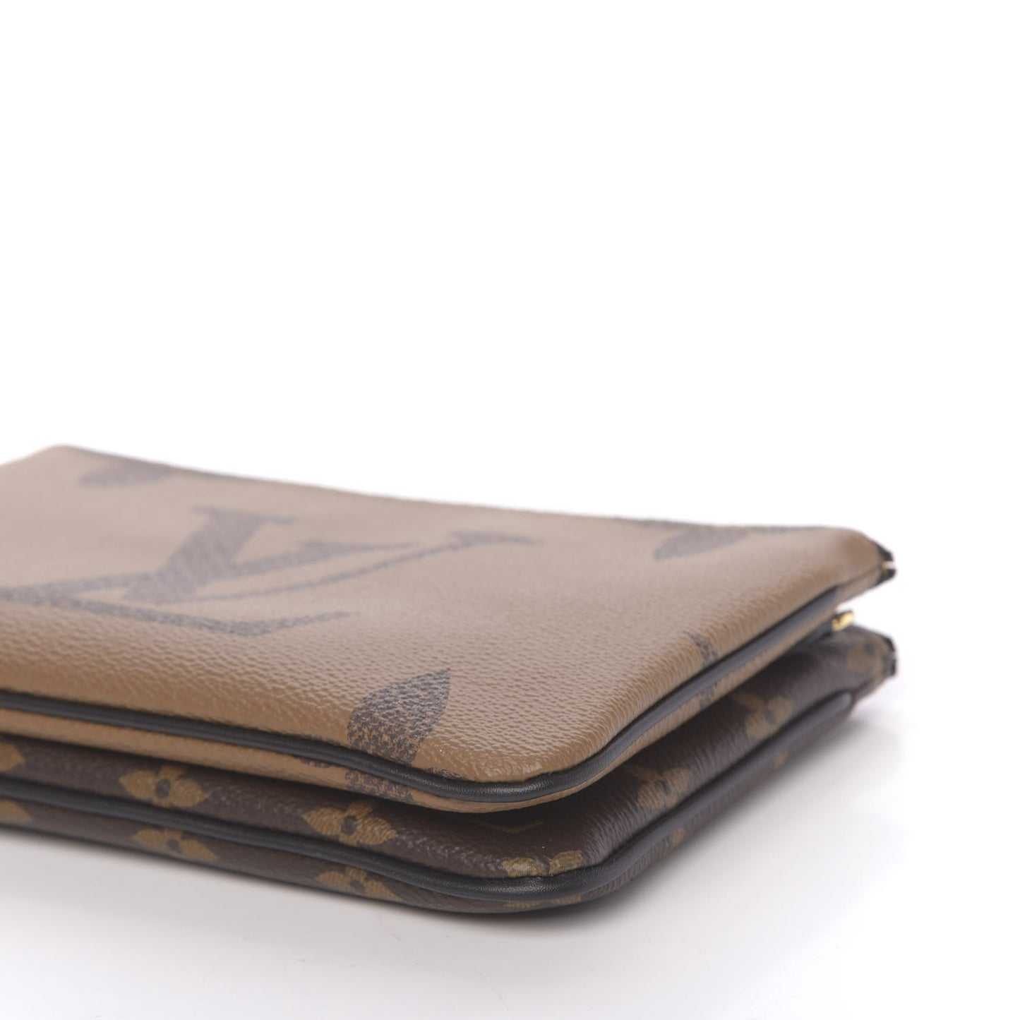 Reverse Monogram Giant Double Zip Pochette