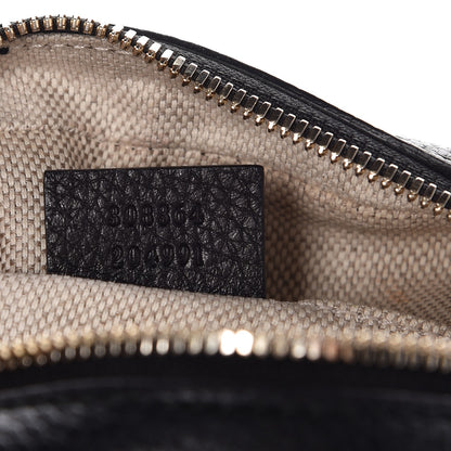Gucci Pebbled Calfskin Small Soho Disco Bag Black 7 of 7