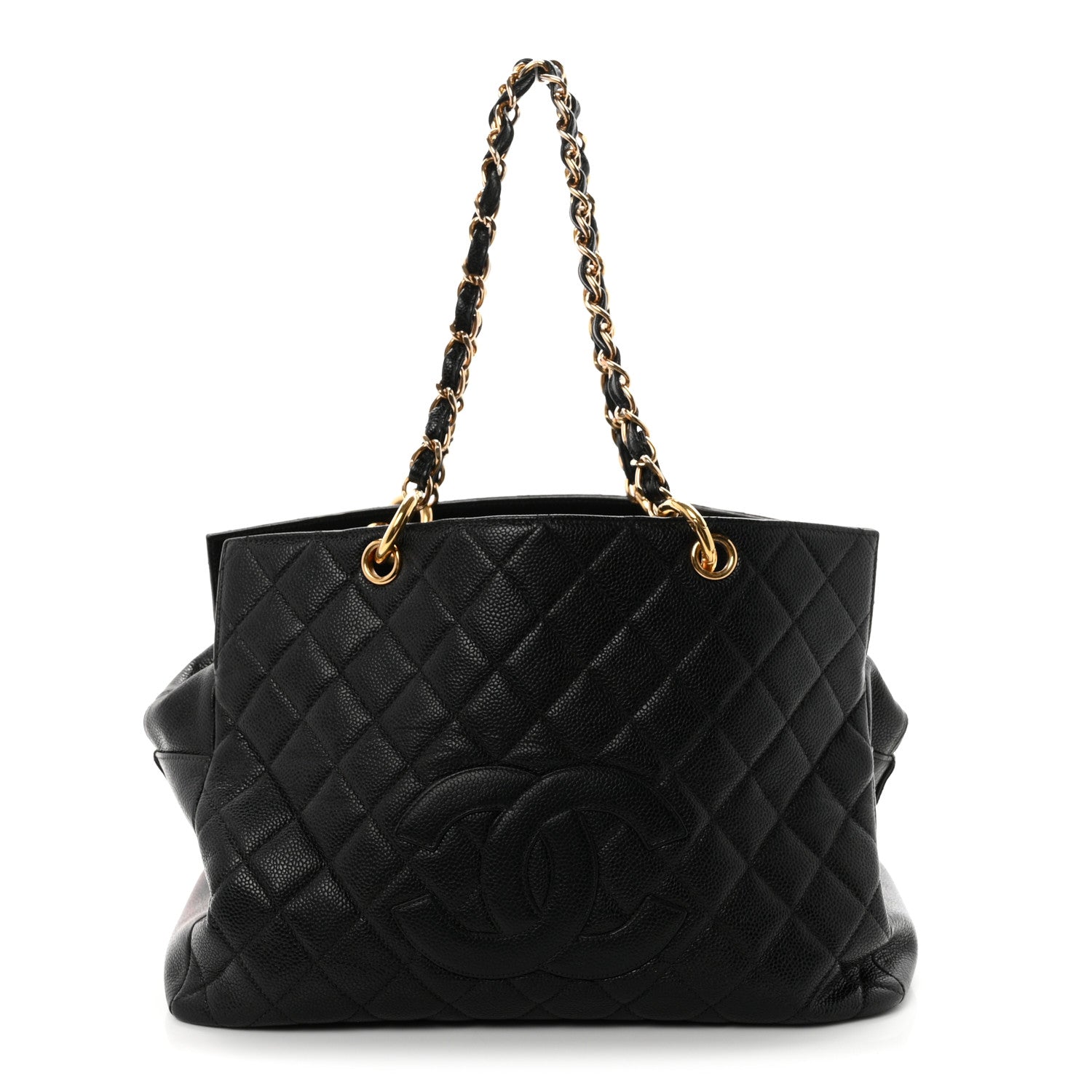Chanel Caviar Quilted Grand Timeless Tote GTT Black 1 of 10