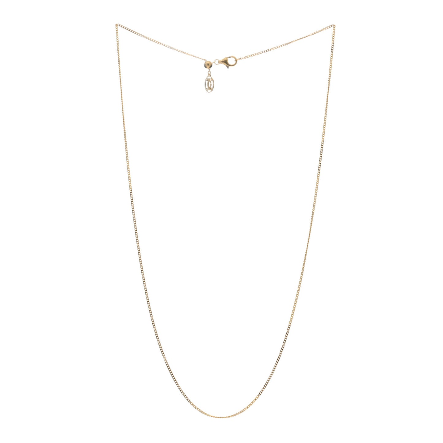 18K Yellow Gold Chain Necklace