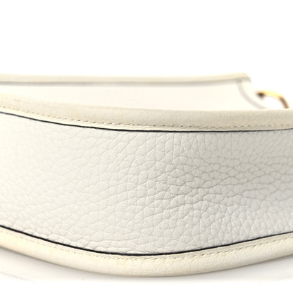 Hermes Taurillon Clemence Amazone Evelyne TPM New White 10 of 11