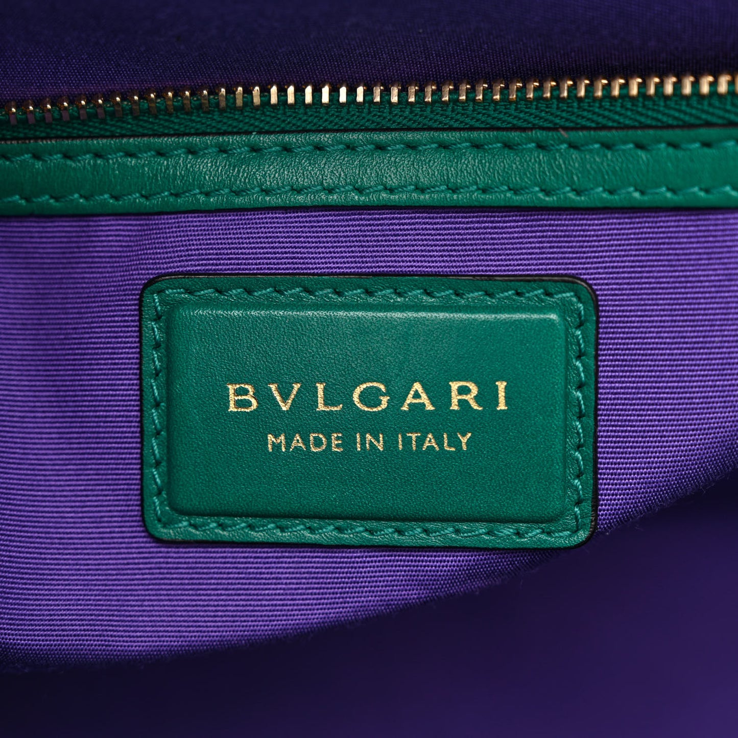 Calfskin Serpenti Forever Shoulder Bag Emerald Green
