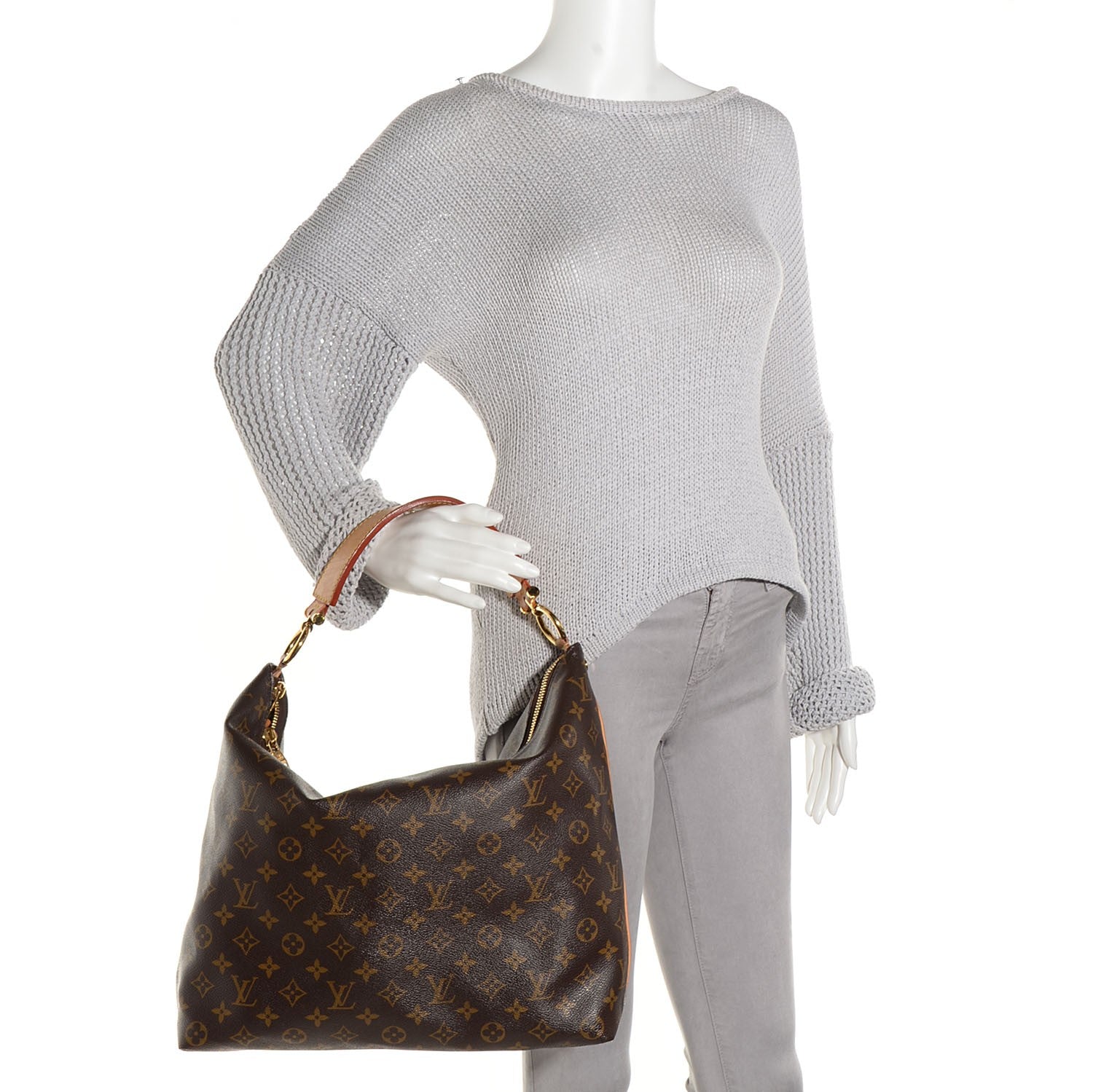 Louis Vuitton Monogram Sully MM 2 of 7