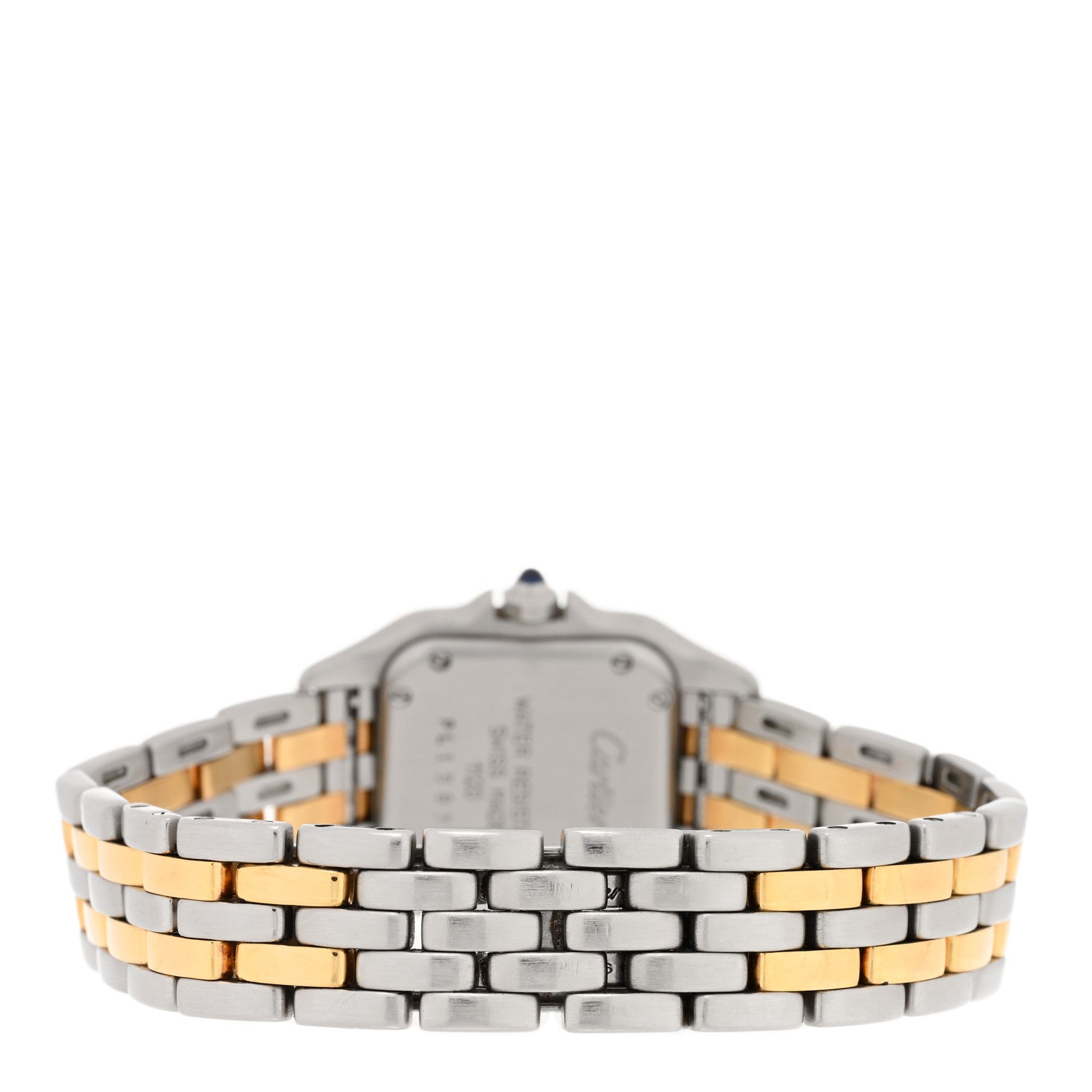 Cartier Stainless Steel 18K Yellow Gold 22mm Panthere Quartz Watch 3 of 4