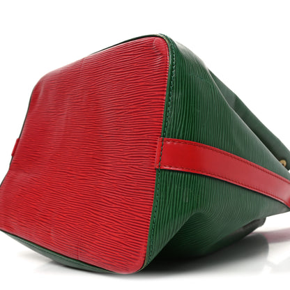 Louis Vuitton Epi Petit Bi-Color Noe Borneo Castillan Red 9 of 10