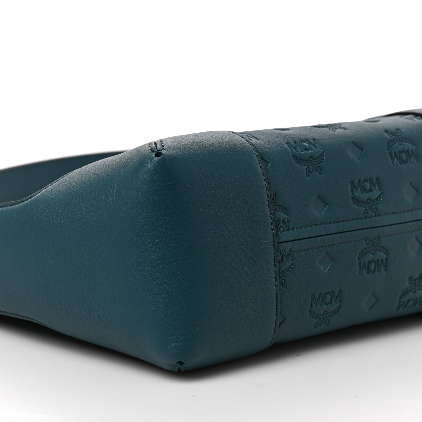 Calfskin Ottomar Monogram Medium Klara Hobo Teal