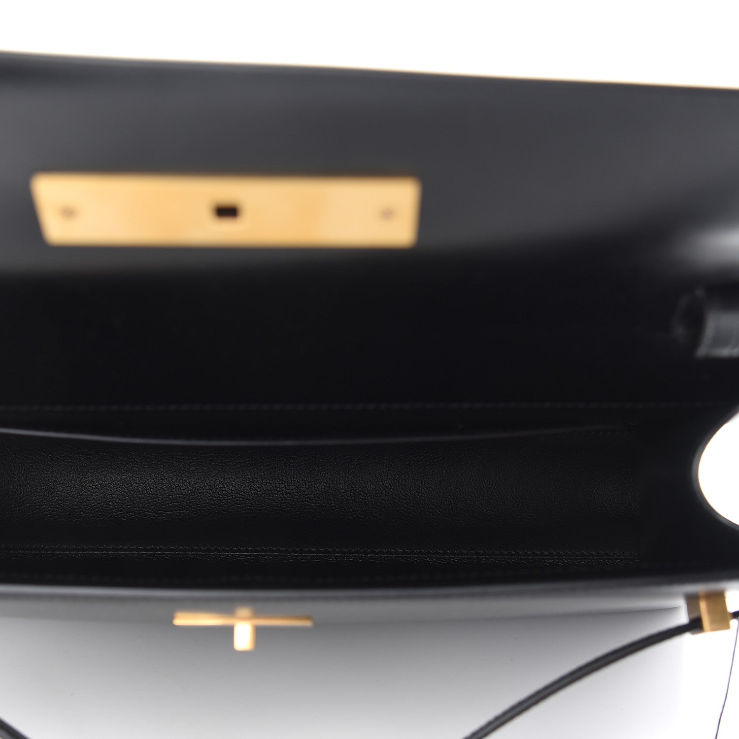 Saint Laurent Smooth Calfskin Manhattan Shoulder Bag Black 5 of 8
