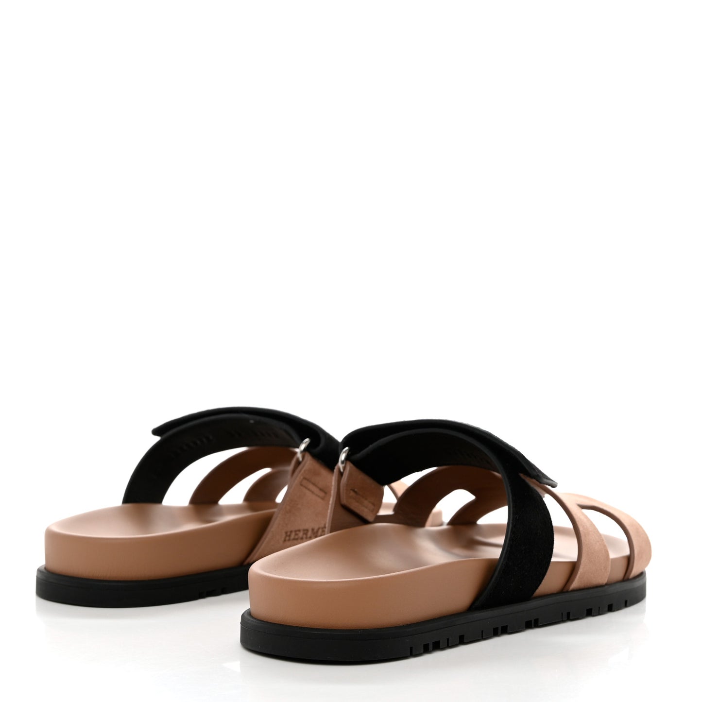 Suede Goatskin Womens Chypre Sandals 36 Rose Perle Black