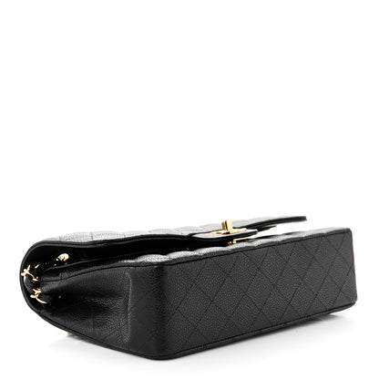 Chanel Caviar Quilted Medium Double Flap Black 4 of 11