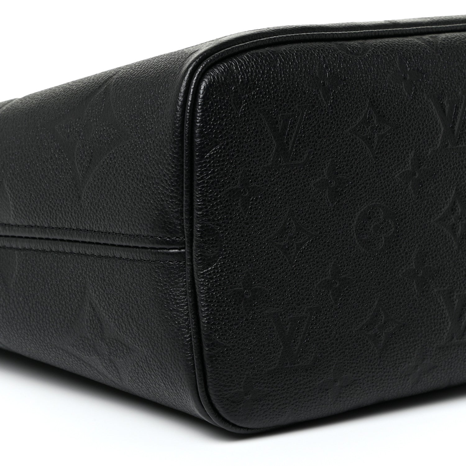 Louis Vuitton Empreinte Monogram Giant Neverfull MM Black 8 of 10