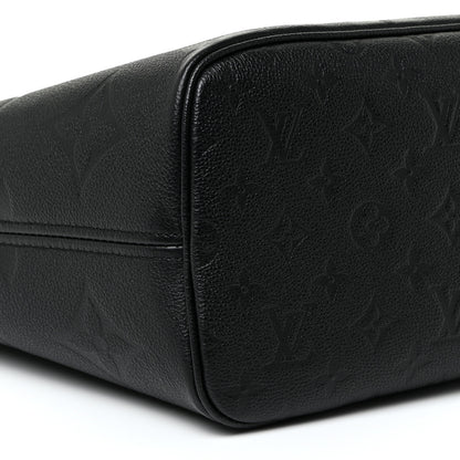 Louis Vuitton Empreinte Monogram Giant Neverfull MM Black 8 of 10