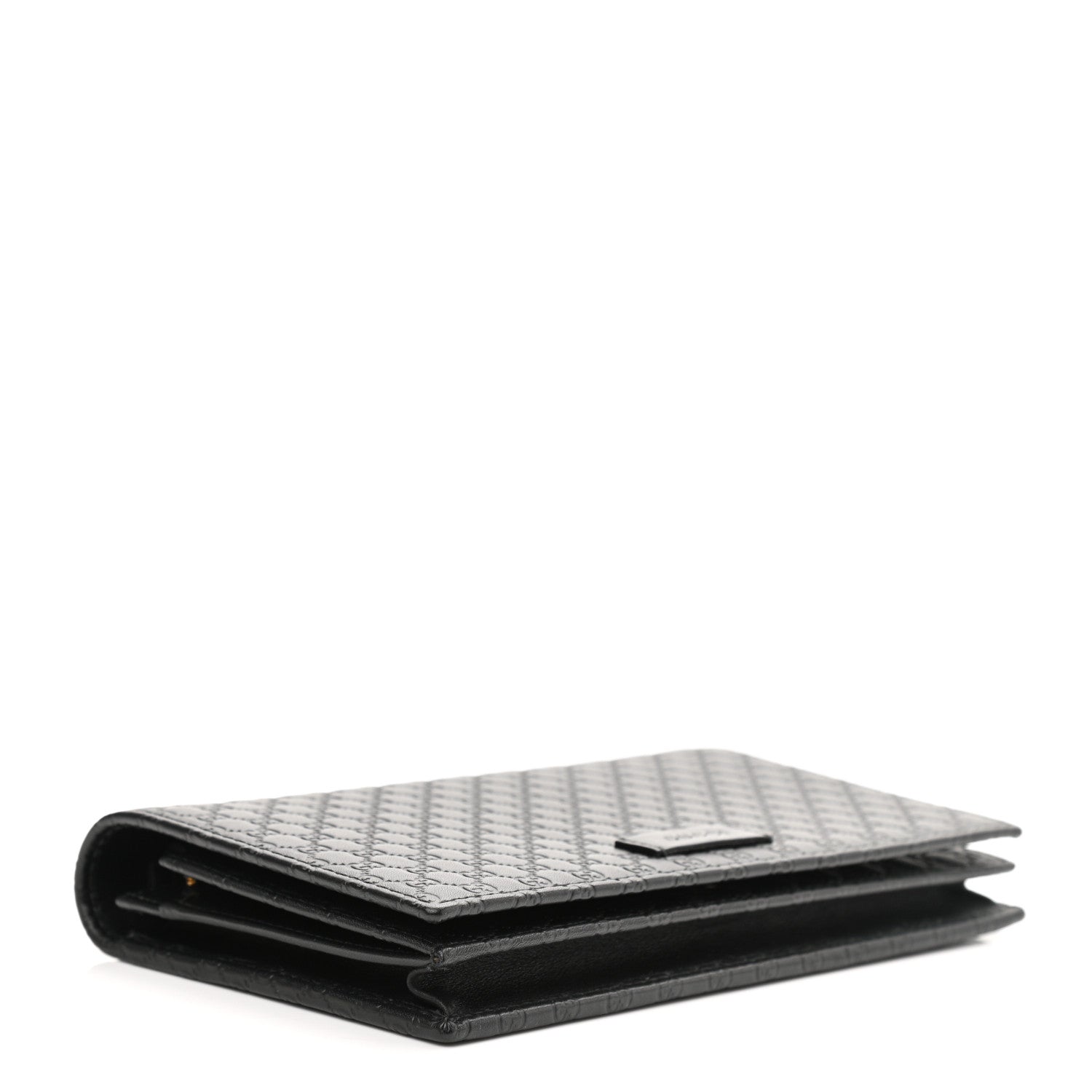 Gucci Microguccissima Crossbody Wallet Black 4 of 9
