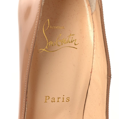Christian Louboutin Patent So Kate 120 Pumps 40.5 Nude 7 of 9