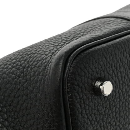 Hermes Taurillon Clemence Picotin Lock 22 MM Black 12 of 14