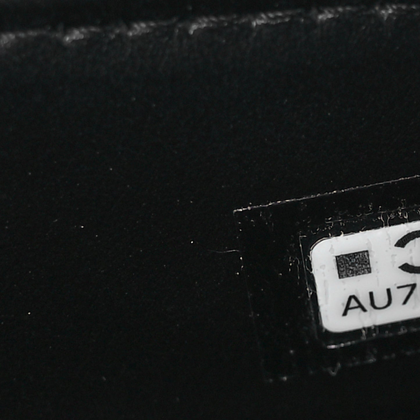 Caviar Quilted Coco Handle Clutch With Chain Black