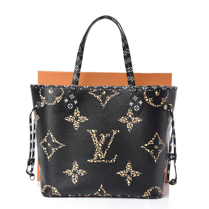 Louis Vuitton Monogram Giant Jungle Neverfull MM Black 12 of 12
