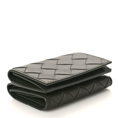 Bottega Veneta Nappa Maxi Intrecciato Tri-Fold Wallet Inkwell 4 of 9