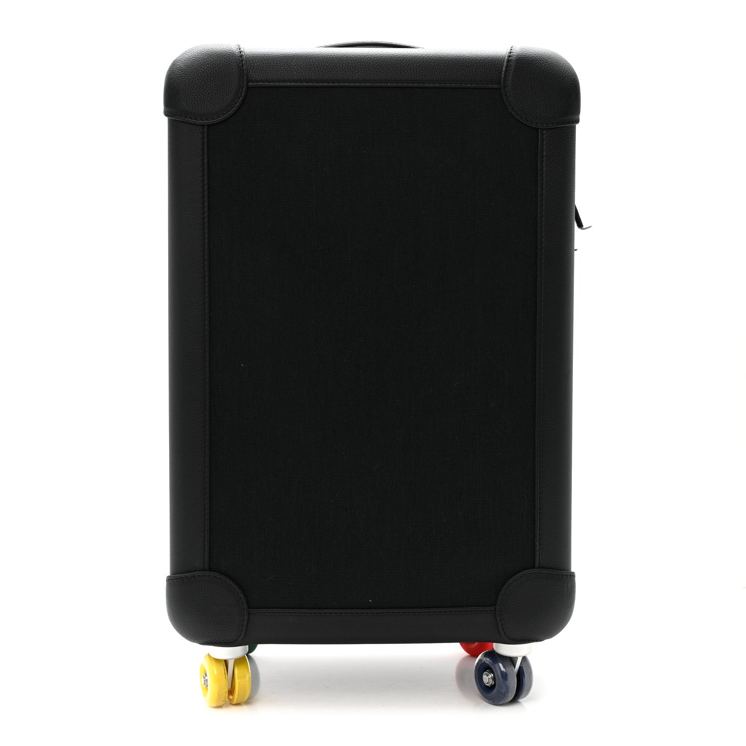 Hermes Taurillon Regate Militaire Sports Toile R.M.S. Trolley Case Luggage Black 1 of 12