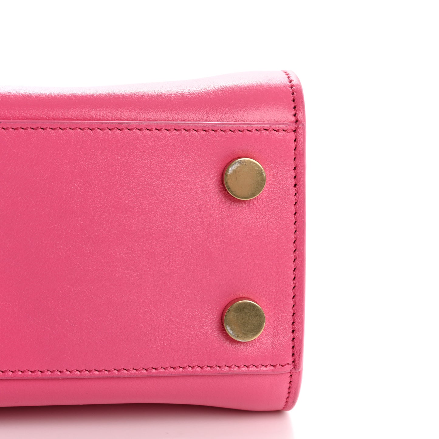 Calfskin Nano Sac De Jour Lipstick Fuchsia