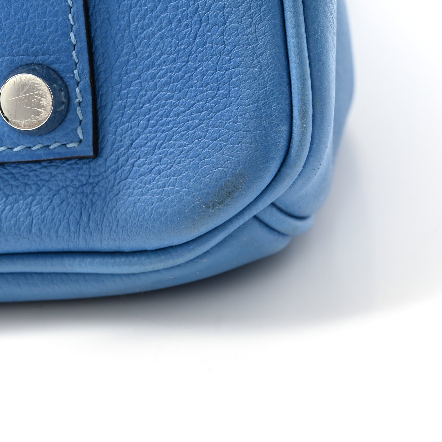 Togo Swift Ghillies Birkin 35 Bleu Paradis