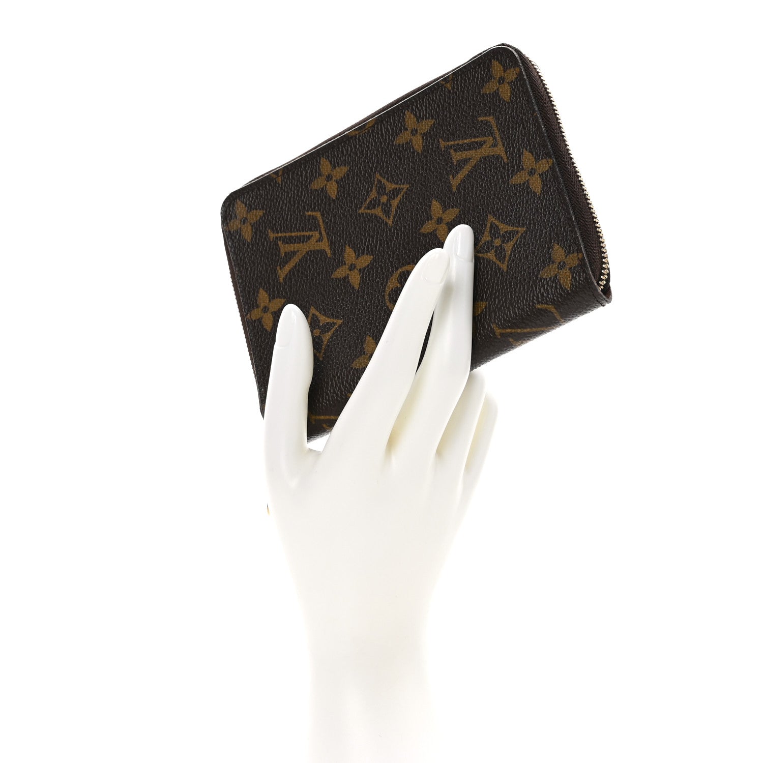 Louis Vuitton Monogram Zipped Passport Holder Wallet 2 of 8