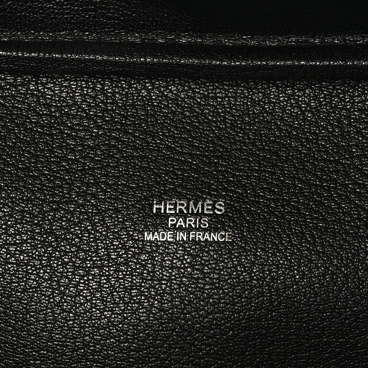 Hermes Evergrain Dr. No Plume 40 Black 6 of 8