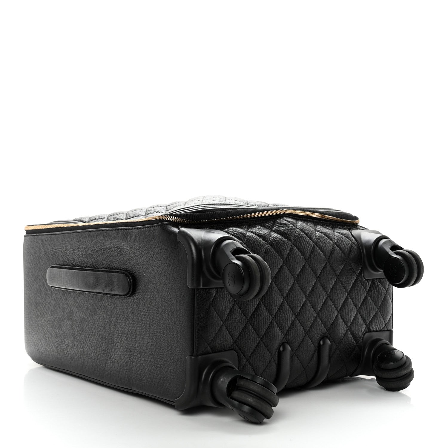 Chanel Calfskin Quilted Coco Case Trolley Black 3 of 15