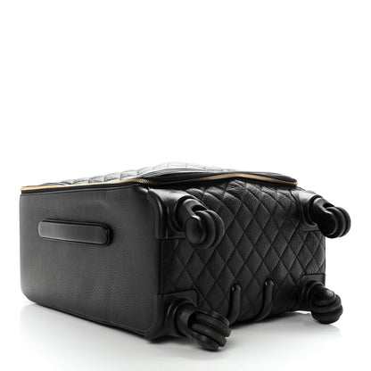Chanel Calfskin Quilted Coco Case Trolley Black 3 of 15