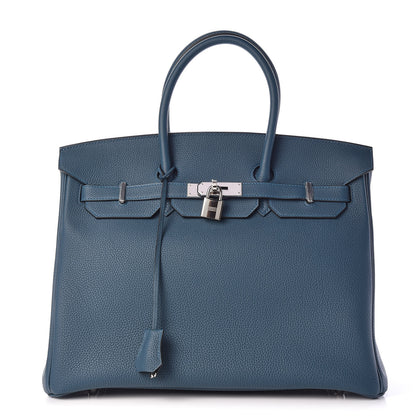 Hermes Togo Birkin 35 Colvert 1 of 33