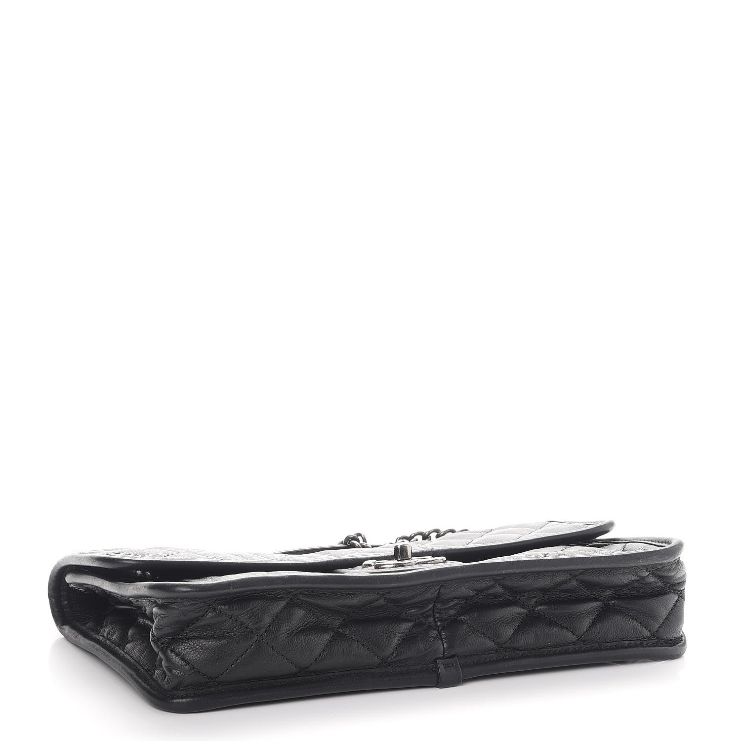 Chanel Calfskin Medium Casual Riviera Flap Black 4 of 7