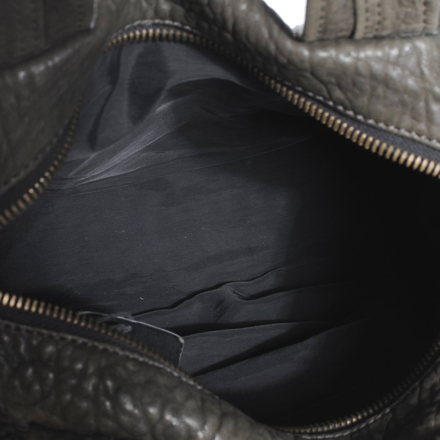 Leather Rocco Duffel Smoke