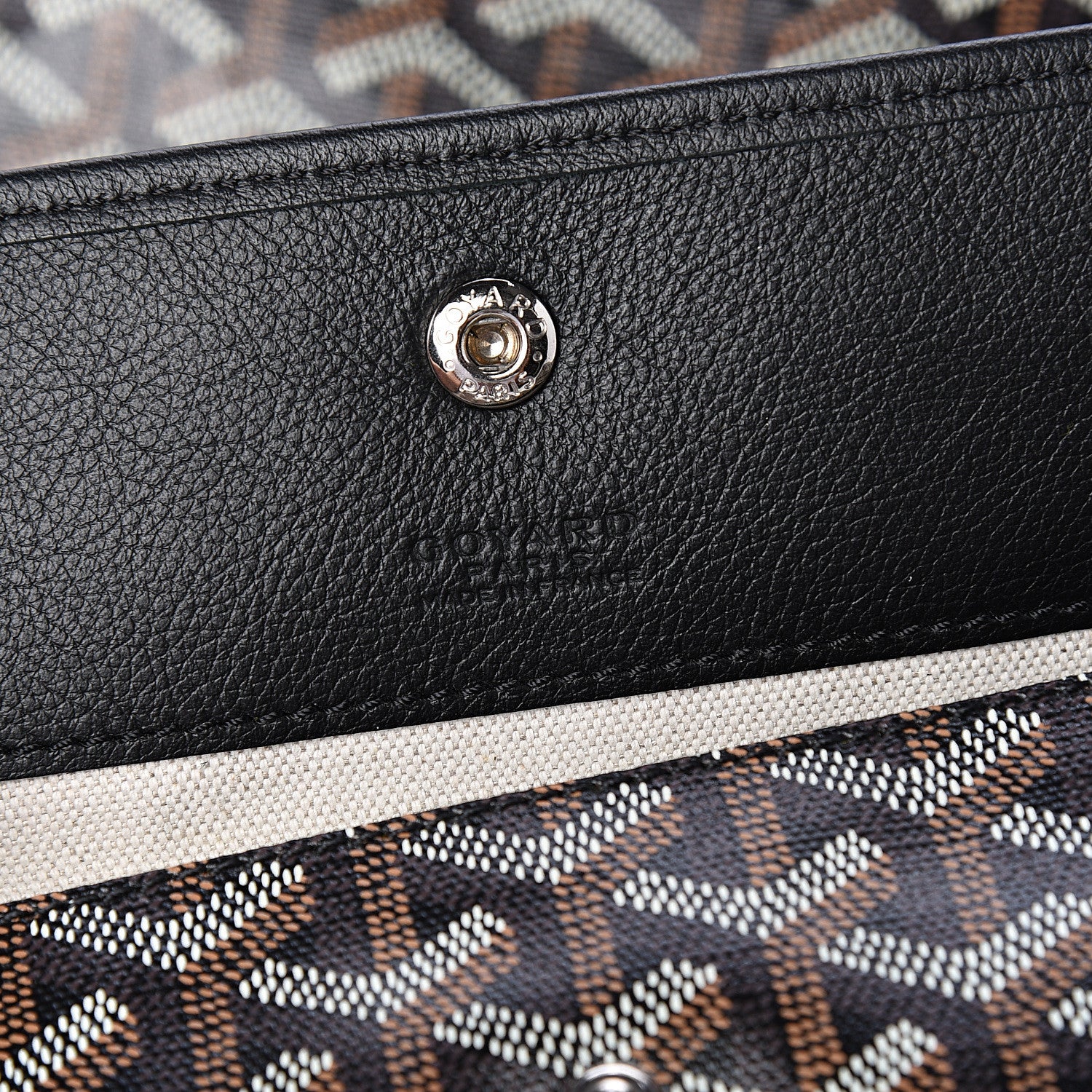 Goyard Goyardine Saint Louis PM Black 5 of 9