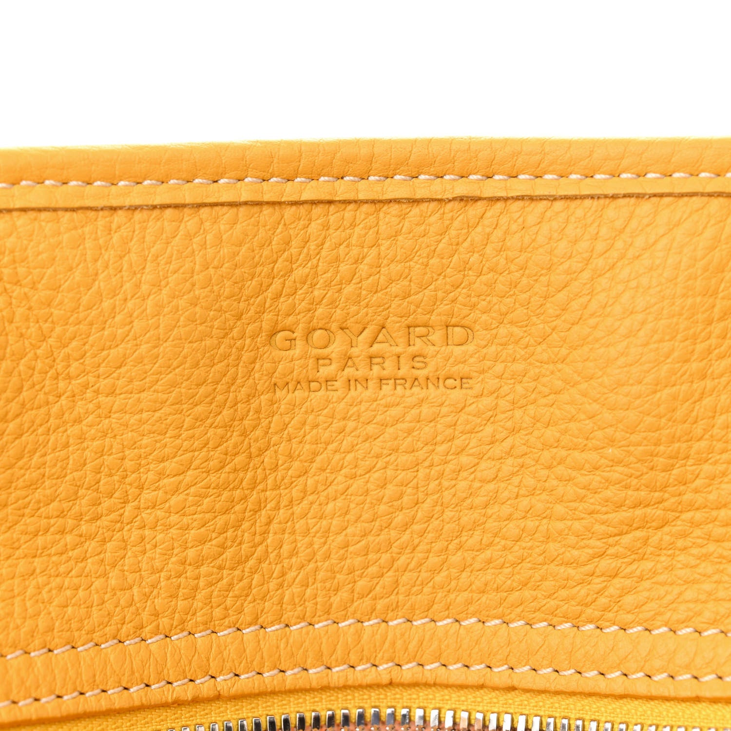 Goyard Goyardine Sac Hardy Pet Carrier PM Yellow 6 of 12