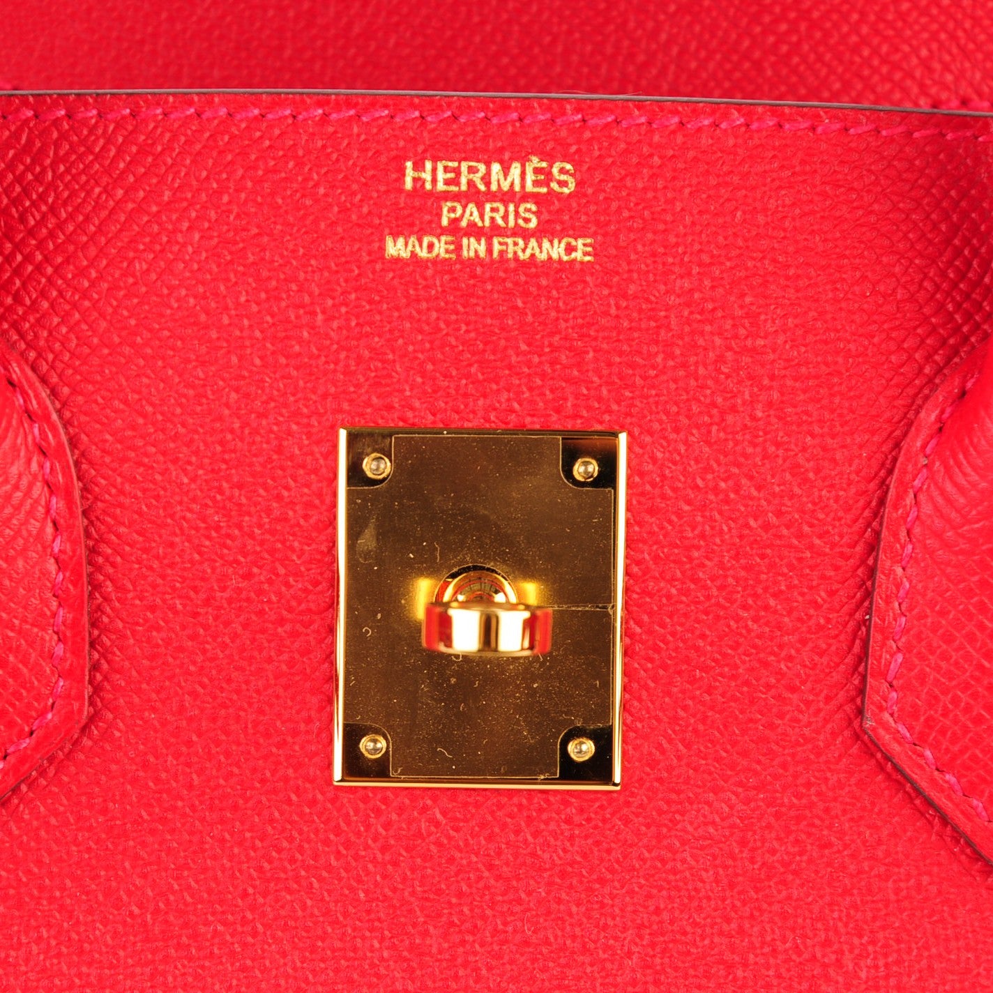 Hermes Epsom Birkin 35 Rouge Casaque 9 of 26