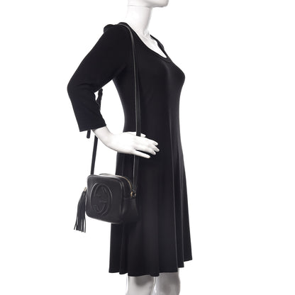 Gucci Pebbled Calfskin Small Soho Disco Bag Black 2 of 9