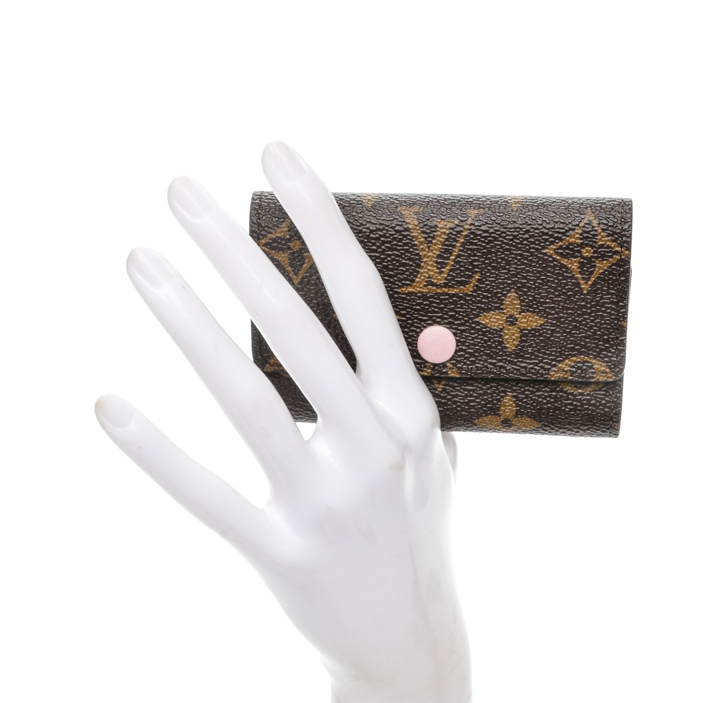 Monogram Multicles 6 Key Holder Rose Ballerine