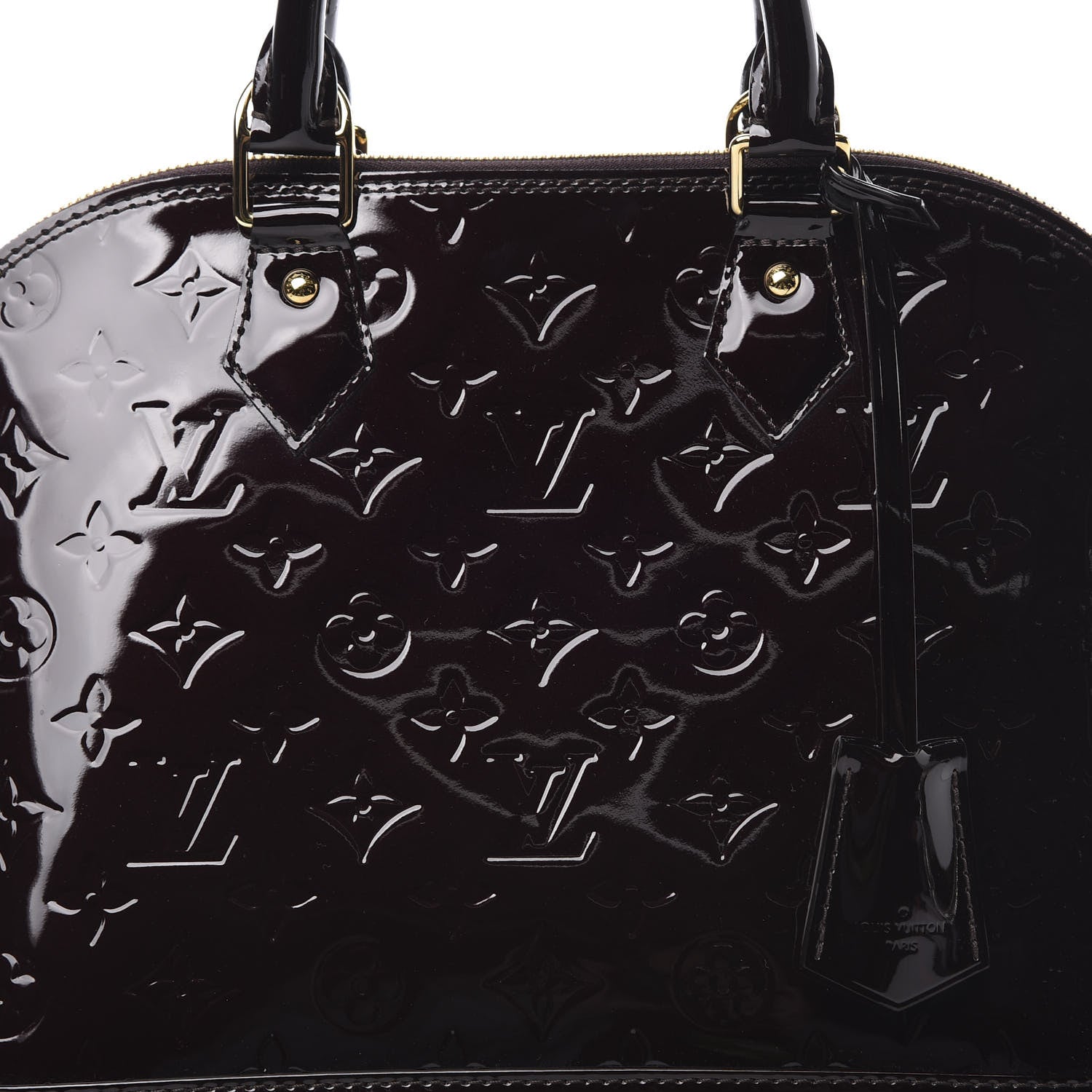 Louis Vuitton Vernis Alma PM Amarante 8 of 10