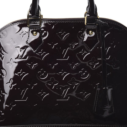 Louis Vuitton Vernis Alma PM Amarante 8 of 10