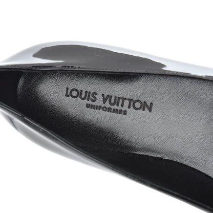 Louis Vuitton Patent Uniformes Ballet Flats 37.5 Black 6 of 10