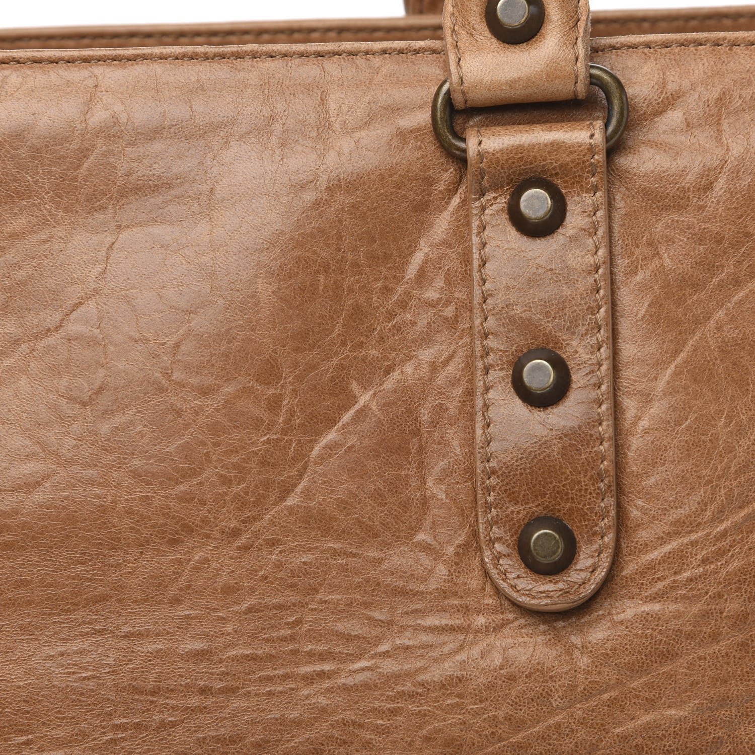 Balenciaga Chevre Shopper Tote Caramel 12 of 18