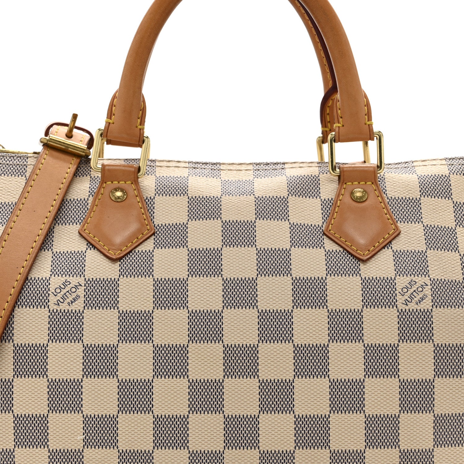 Louis Vuitton Damier Azur Speedy Bandouliere 30 8 of 10