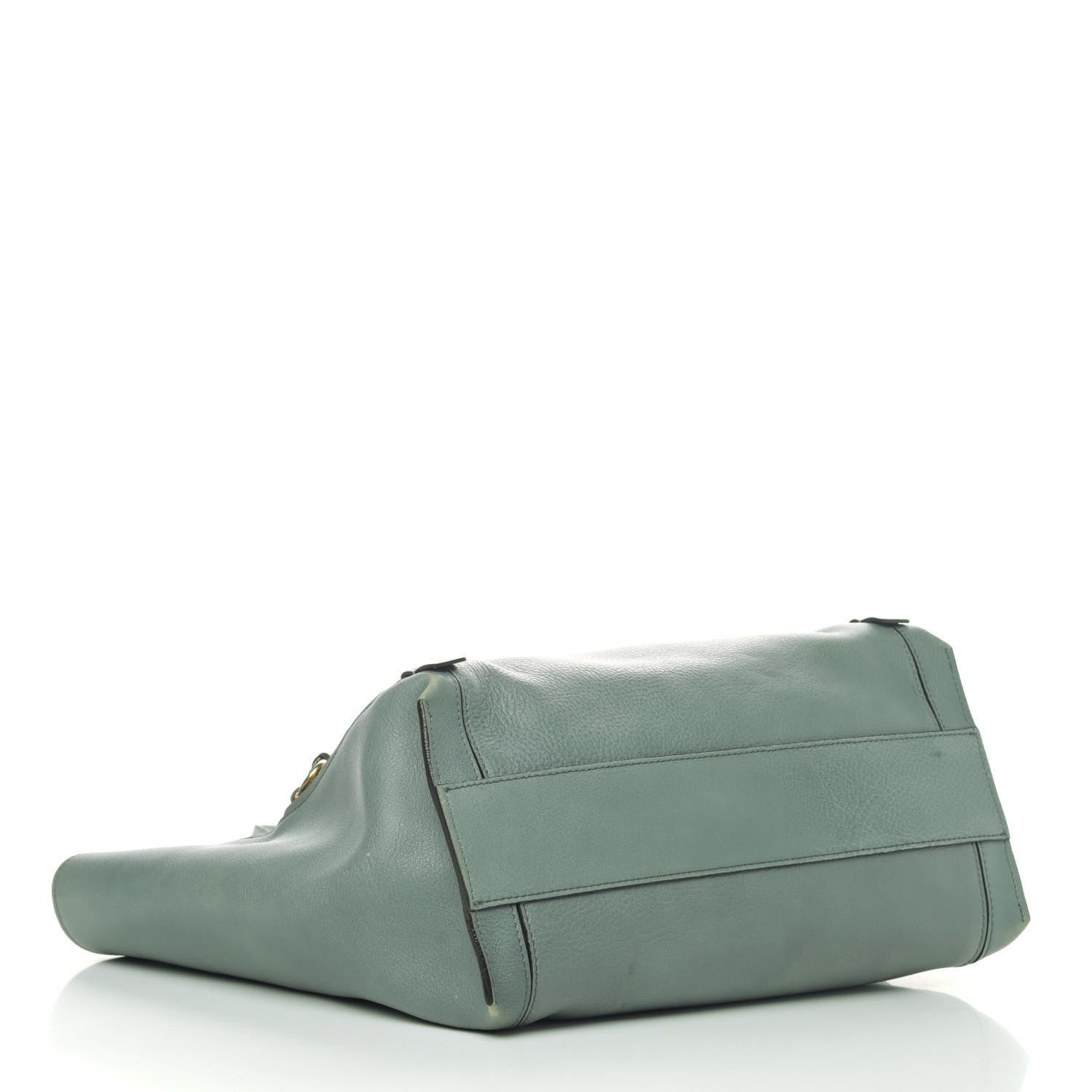 Chloe Smooth Calfskin Medium Milo Shopping Tote Cloudy Blue 3 of 4