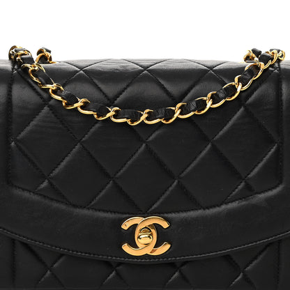 Chanel Lambskin Quilted Small Single Flap Black 9 of 13