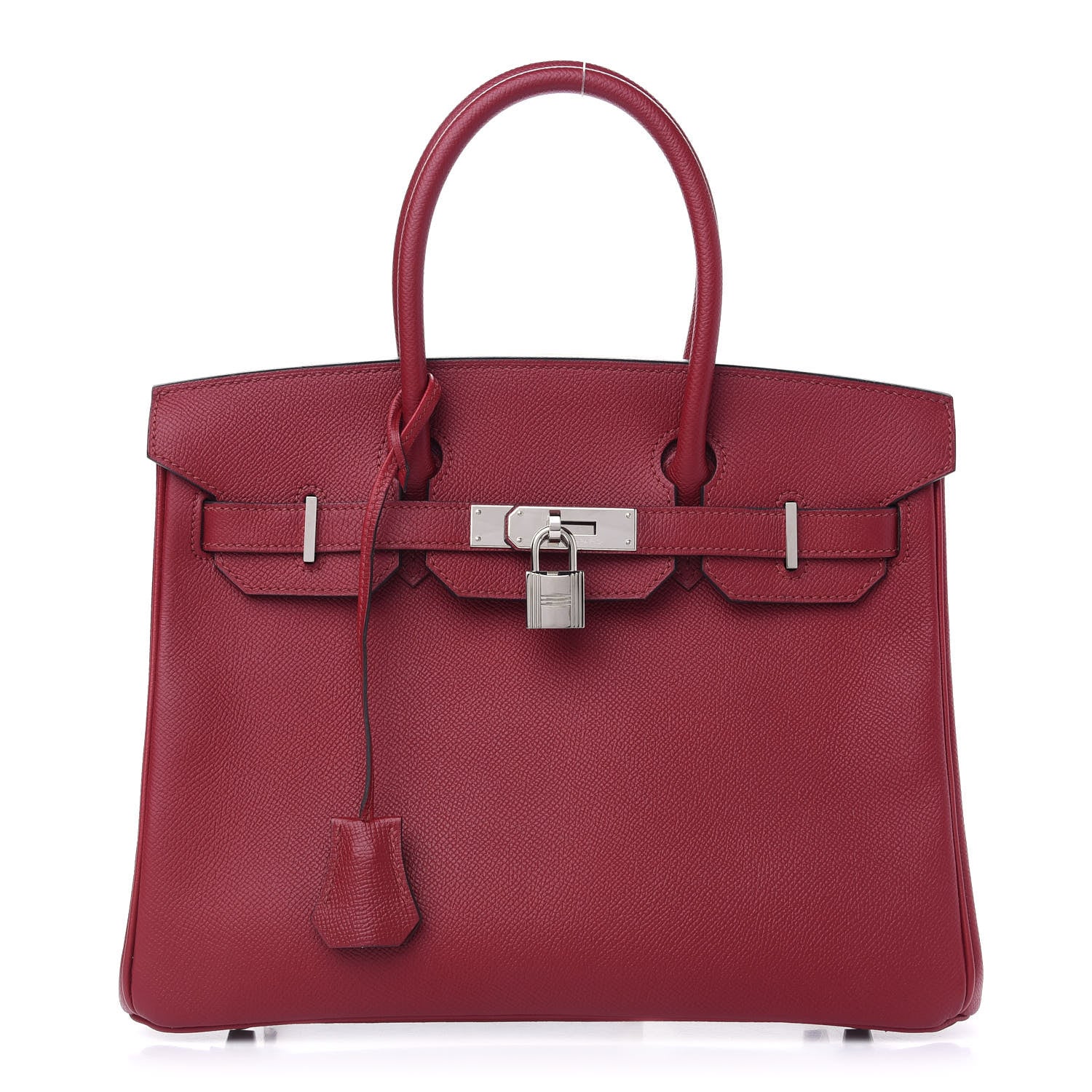 Hermes Epsom Birkin 30 Rouge Grenat 1 of 14
