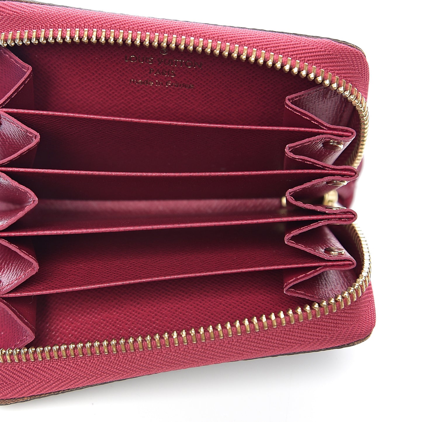 Monogram Zippy Multicartes Fuchsia