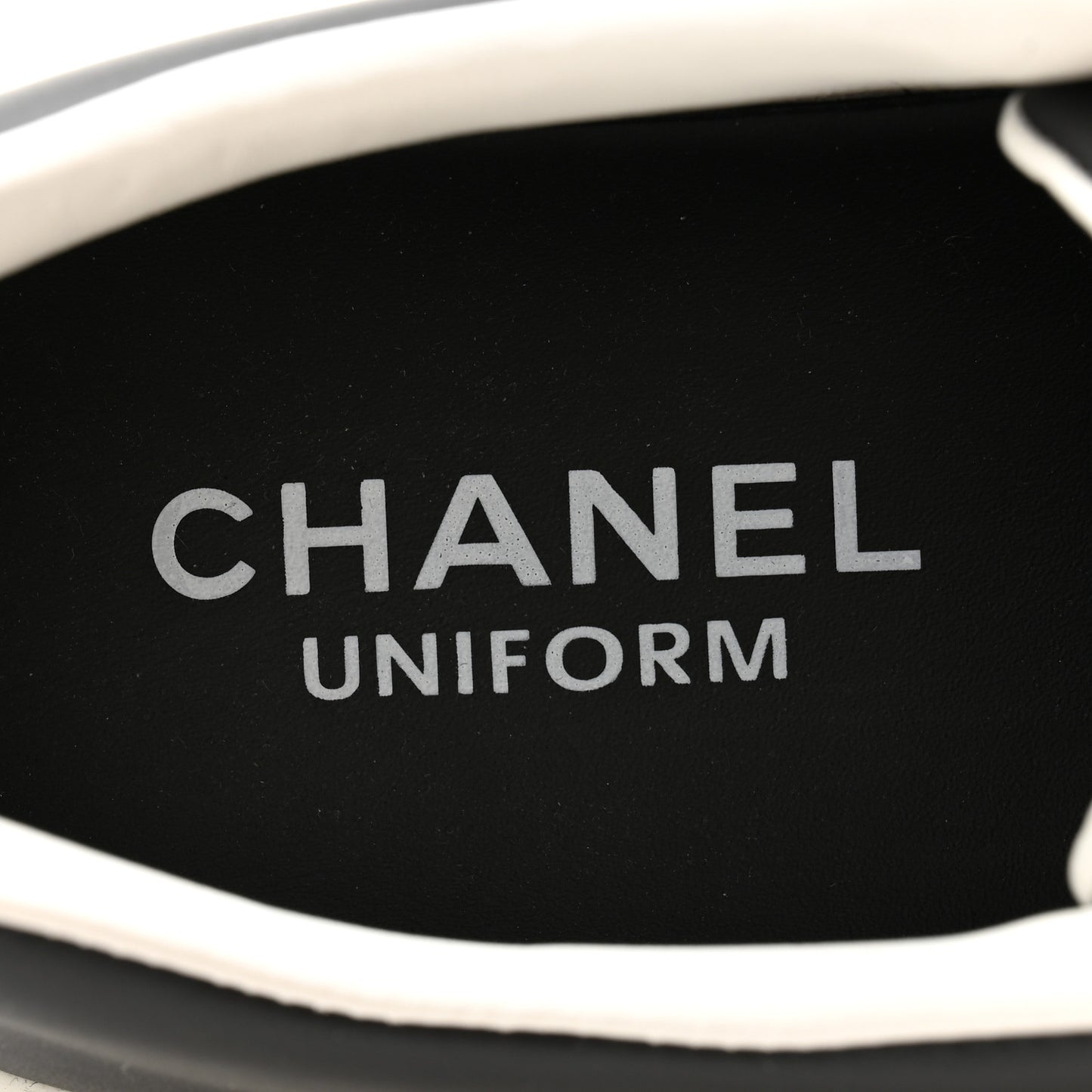 Calfskin Mens CC Sneakers 42 Black