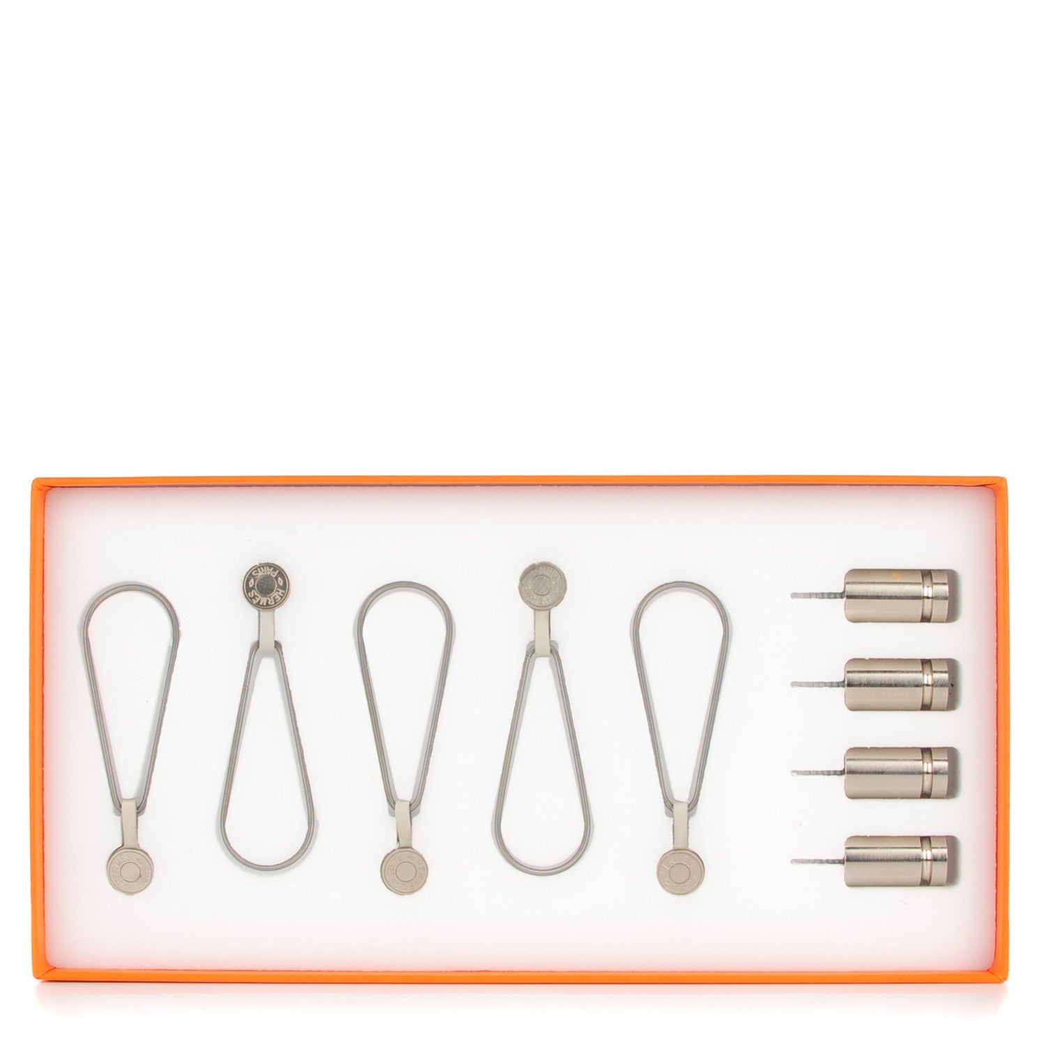 Hermes Stainless Steel Fixation Kit Scarf Hanging System 1 of 8