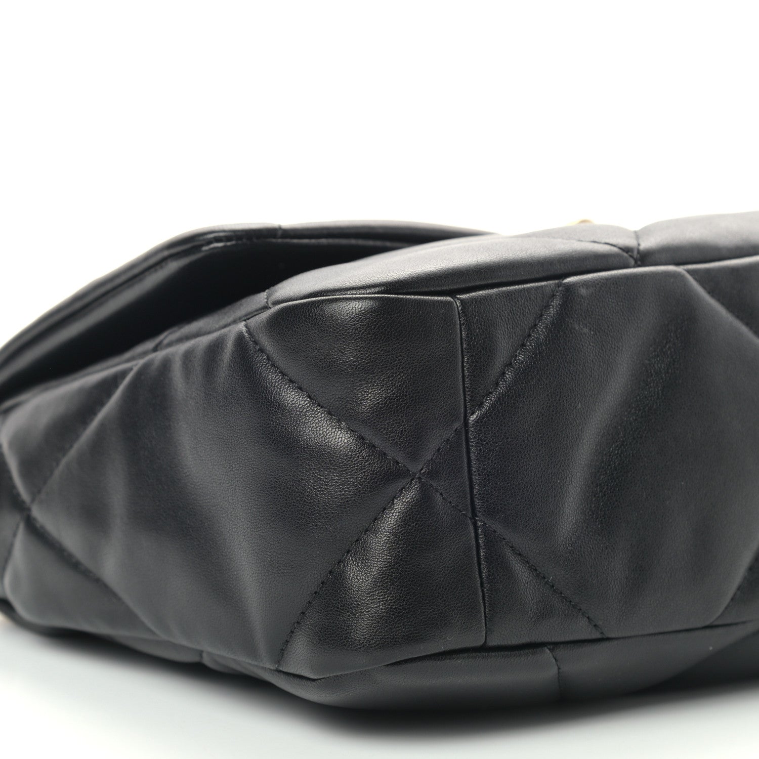Chanel Lambskin Quilted Medium Chanel 19 Flap Black 8 of 10