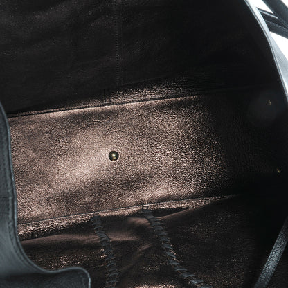 Saint Laurent Leather Large Neo Reversible Tote Black Bronze 5 of 7